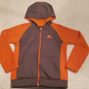 Boys youth Adidas zip up hoodie